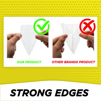 Sticker Sleeves 5.3x7cm - 100 Units Acid-Free Polypropylene Protectors - Preserve Sticker Quality and Value